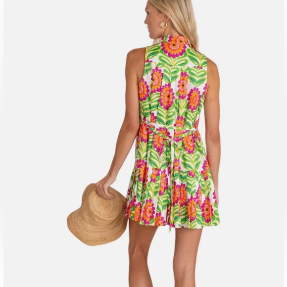 Alden Adair Bella Dress - White Sunflower - Picture 8 of 10